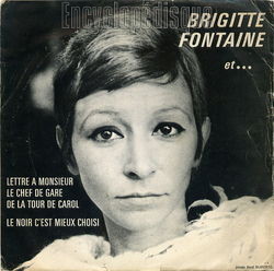 [Pochette de Lettre  monsieur le chef de gare de la tour de Carol (Brigitte FONTAINE)]