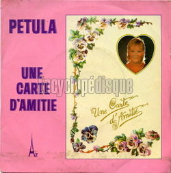 [Pochette de Une carte d’amiti (Petula CLARK)]