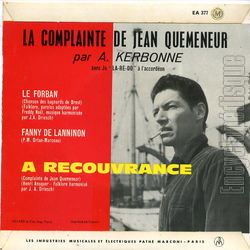 [Pochette de La complainte de Jean Quemeneur (Albert KERBONNE) - verso]