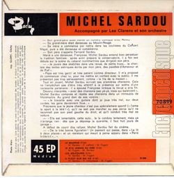 [Pochette de Le Madras (Michel SARDOU) - verso]