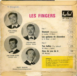 [Pochette de Diamant (Les FINGERS) - verso]