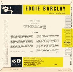 [Pochette de  Cannes cet t (Eddie BARCLAY) - verso]