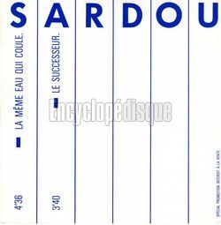 [Pochette de La mme eau qui coule (Michel SARDOU)]