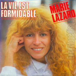 [Pochette de La vie est formidable (Marie LAZARO)]