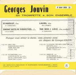 [Pochette de For dance lovers (Georges JOUVIN) - verso]