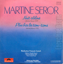 [Pochette de Nuit cline (Martine SEROR) - verso]