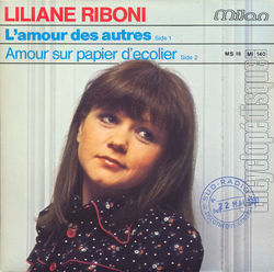 [Pochette de L’amour des autres (Liliane RIBONI)]