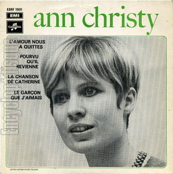 [Pochette de L’amour nous a quitts (Ann CHRISTY)]