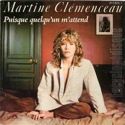 [Pochette de Puisque quelqu’un m’attend (Martine CLMENCEAU)]