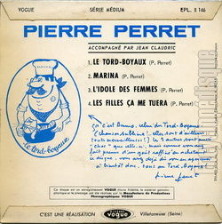 [Pochette de Le tord boyaux (Pierre PERRET) - verso]