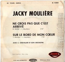 [Pochette de Ne crois pas que c’est arriv (Jacky MOULIRE) - verso]