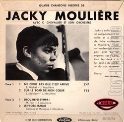 [Pochette de Ne crois pas que c’est arriv (Jacky MOULIRE) - verso]