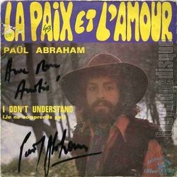 [Pochette de La paix et l’amour (Pal ABRAHAM)]