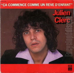 [Pochette de a commence comme un rve d’enfant (Julien CLERC)]