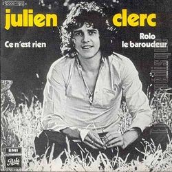 [Pochette de Ce n’est rien (Julien CLERC)]