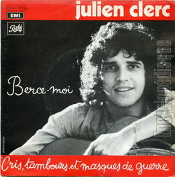 [Pochette de Cris, tambours et masques de guerre (Julien CLERC)]