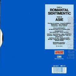 [Pochette de Romantal sentimentic (Scott JELLETT) - verso]