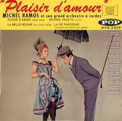 [Pochette de Plaisir d’amour (Michel RAMOS)]