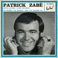 [Pochette de Cette lettre (Patrick ZAB)]