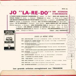 [Pochette de 12 succs musette (Jo LA-RE-DO) - verso]