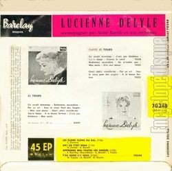 [Pochette de Les flons flons du bal (Lucienne DELYLE) - verso]