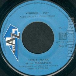 [Pochette de S’il faut un homme (Tony MARK) - verso]