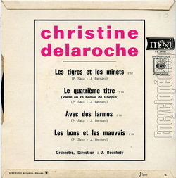 [Pochette de Les tigres et les minets (Christine DELAROCHE) - verso]