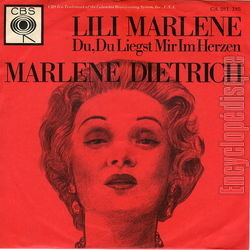 [Pochette de Lily Marlne (Pays-Bas) (Marlne DIETRICH)]