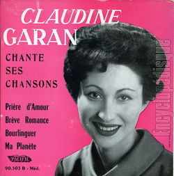 [Pochette de Prire d’amour (Claudine GARAN)]