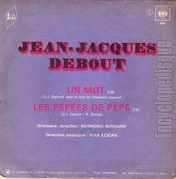 [Pochette de Un mot (Jean-Jacques DEBOUT) - verso]