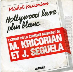 [Pochette de Hollywood lave plus blanc (Michel KRICORIAN)]