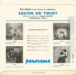 [Pochette de Leon de twist (Pat FIELD Et Les PUMAS DE L’OKLAHOMA) - verso]