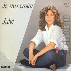 [Pochette de Je veux croire (JULIE) - verso]