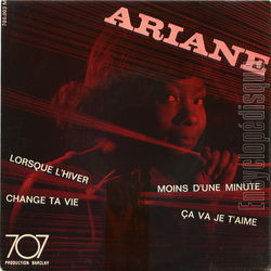 [Pochette de Lorsque l’hiver (ARIANE)]