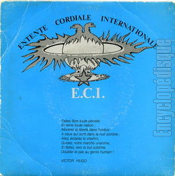 [Pochette de Hymne  Charles de Gaulle (Claude CORIDUN) - verso]