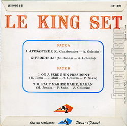 [Pochette de Apesanteur (Le KING SET) - verso]