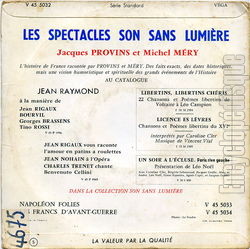 [Pochette de La rvolution franaise ou Bastille 17-89 (Jacques PROVINS et Michel MRY) - verso]