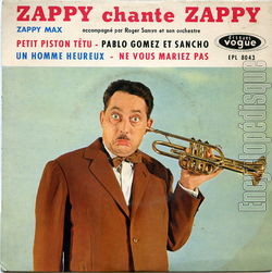 [Pochette de Zappy chante Zappy (ZAPPY MAX)]