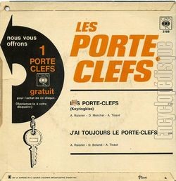 [Pochette de Les porte-clefs (Les PORTE-CLEFS) - verso]