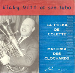 [Pochette de La polka de Colette (Vicky VITT) - verso]