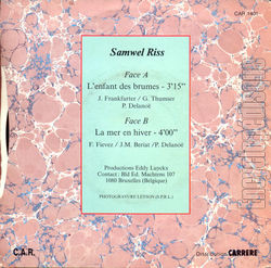 [Pochette de L’enfant des brumes (Samwel RISS) - verso]