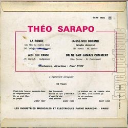 [Pochette de La ronde (Tho SARAPO) - verso]