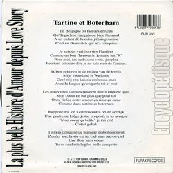 [Pochette de Tartine & Boterham (TICH et SANDRA) - verso]