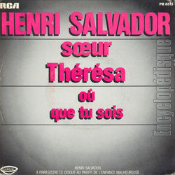 [Pochette de Sœur Thrsa (Henri SALVADOR)]