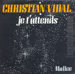 [Pochette de Je t’attends (Christian VIDAL)]