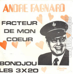 [Pochette de Facteur de mon cœur (Andr FAGNARD) - verso]