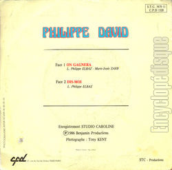 [Pochette de On gagnera (Philippe DAVID) - verso]