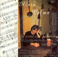 [Pochette de O vont ces hommes ? (Alain PALMA)]