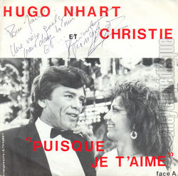 [Pochette de Puisque je t’aime (Hugo NHART et CHRISTIE)]