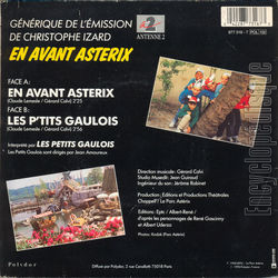 [Pochette de En avant Asterix (T.V. (Tlvision)) - verso]